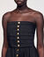 Vestido largo bustier
