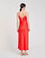 Vestido fluido sin tirantes