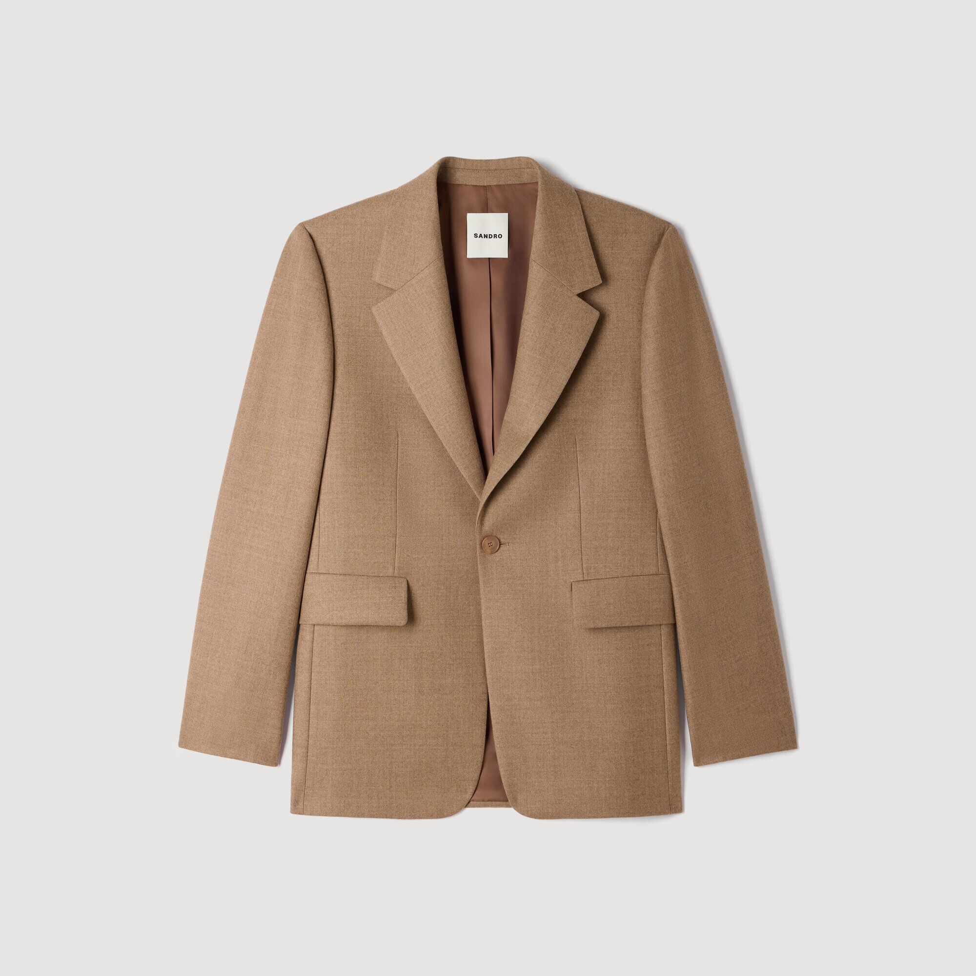 Chaqueta de traje de lana - Hombre | Sandro