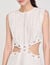 Vestido corto con recortes