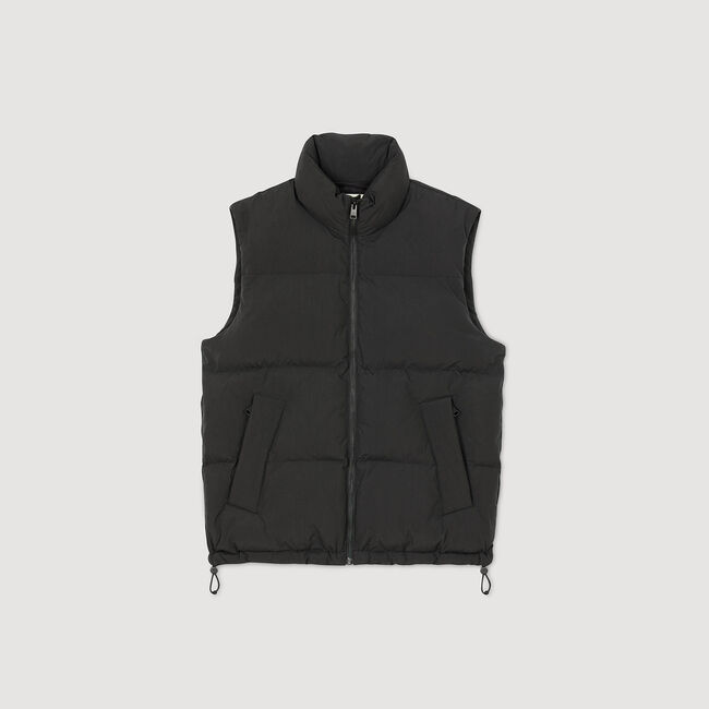 Anorak sin mangas de tejido técnico