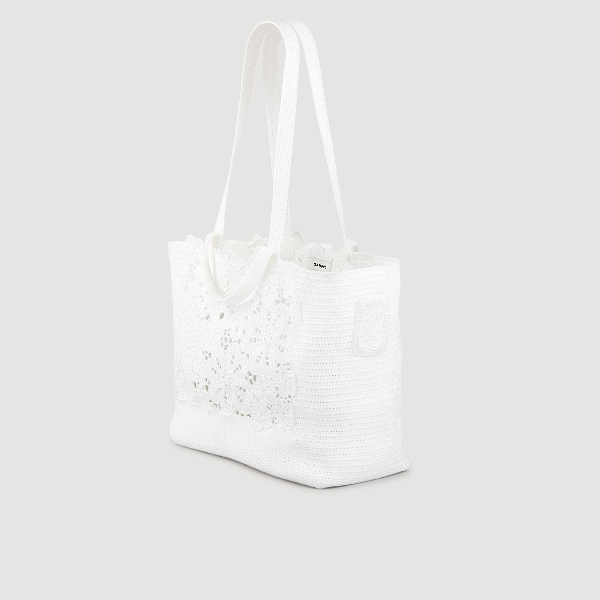 Bolso shopper de ganchillo
