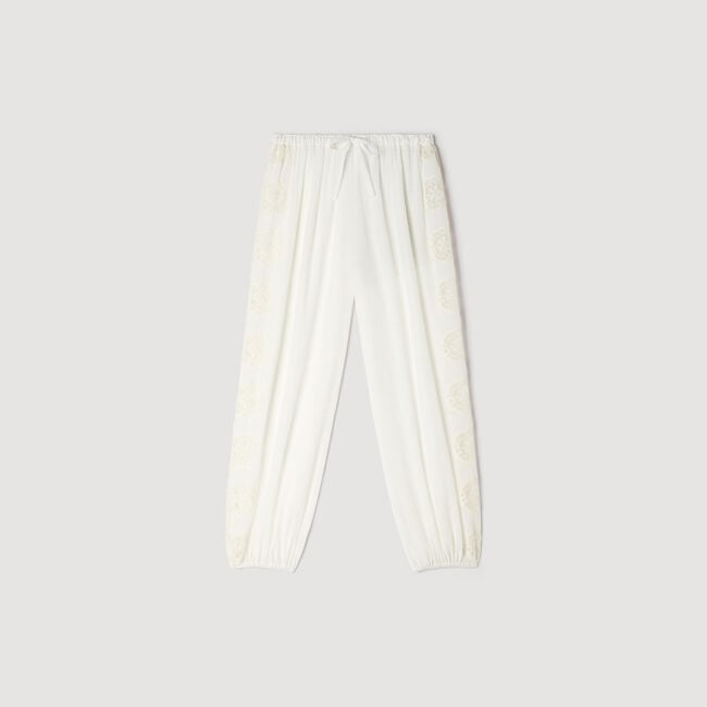 Pantal&oacute;n ancho de crep&eacute;