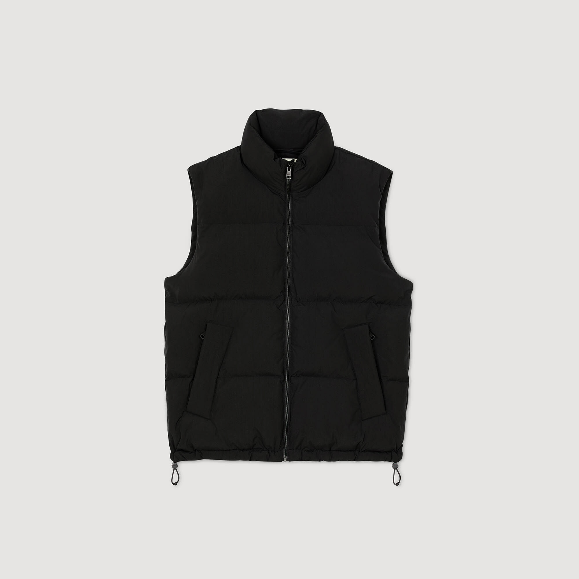 Anorak sin mangas de tejido técnico