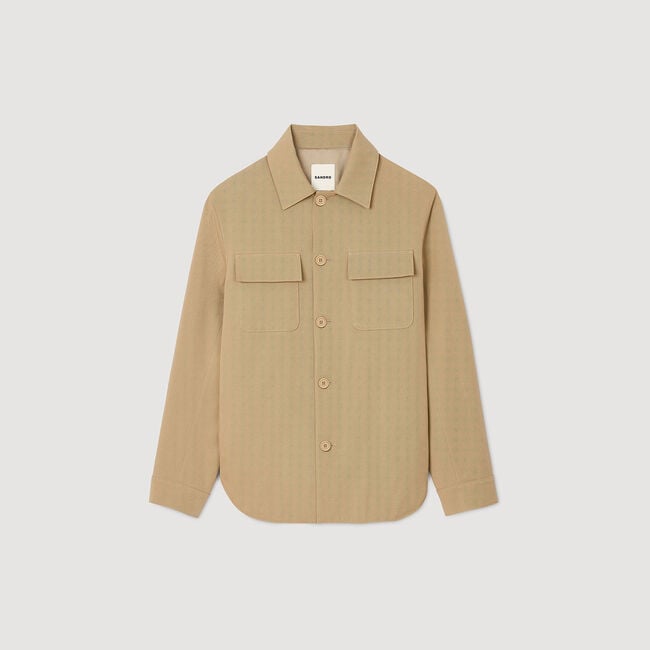 Sobrecamisa con bolsillos