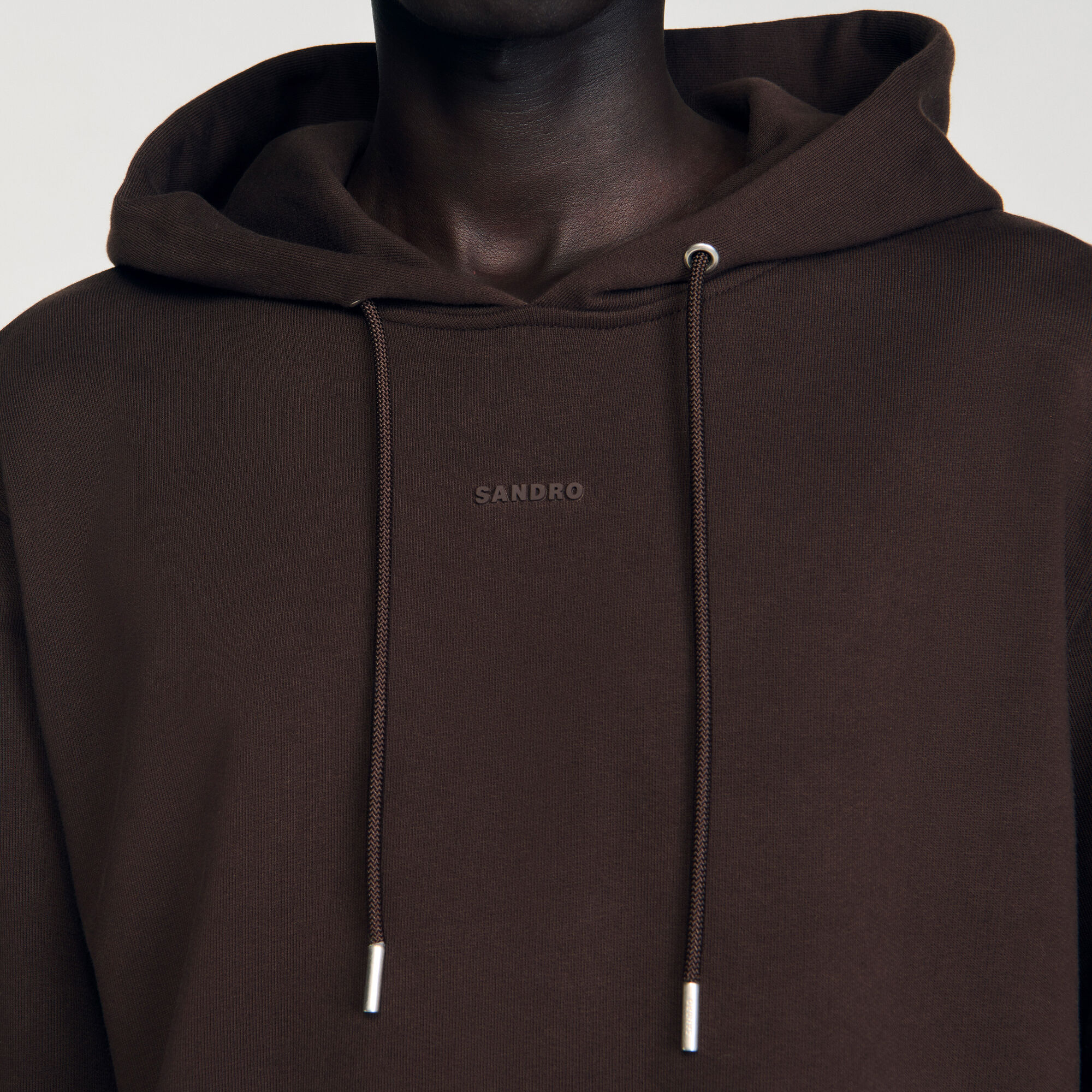 Sudadera con capucha y logo