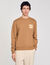 Sudadera con parche de flor