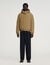 Anorak con cuello alto y capucha