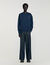 Sudadera oversize con parche de cuero