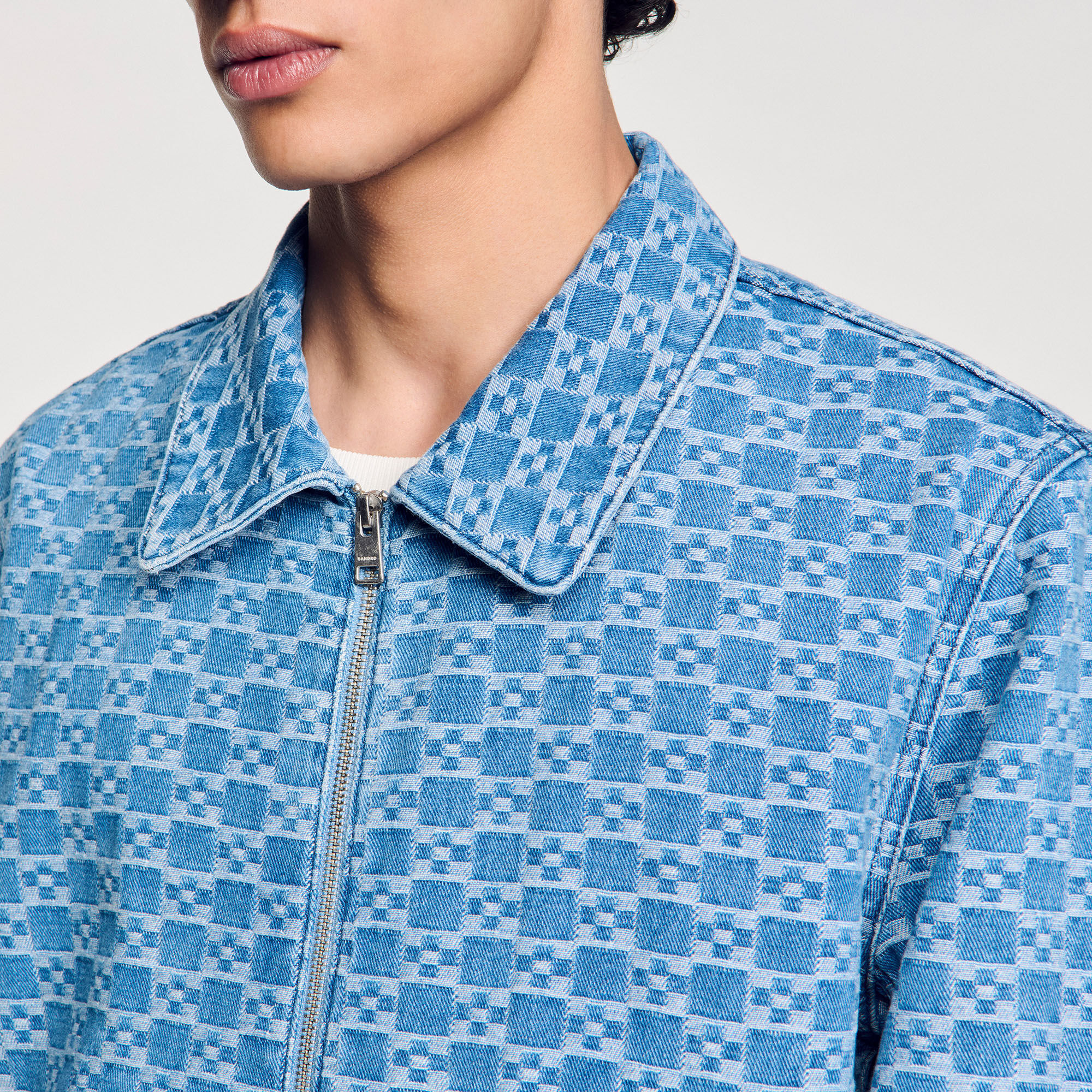 Chaqueta vaquera square cross