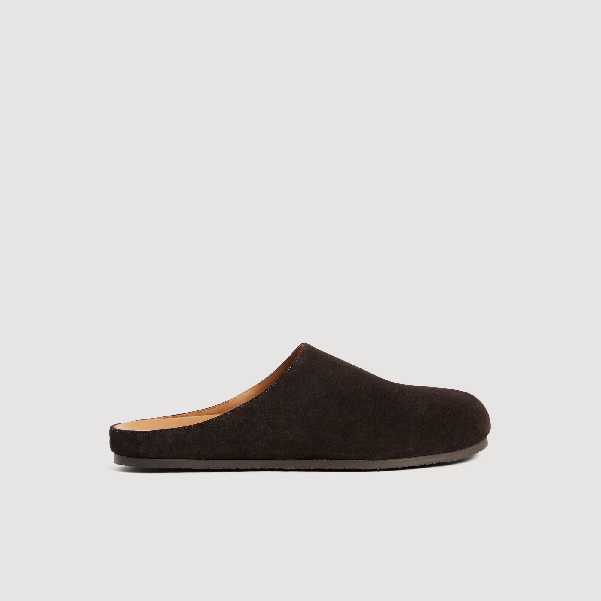 Zapatos Mule de serraje