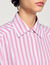 Camisa a rayas con strass
