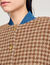 Chaqueta corta de cuadros - Mujer | Sandro