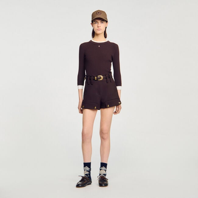 Jersey de mezcla de lana