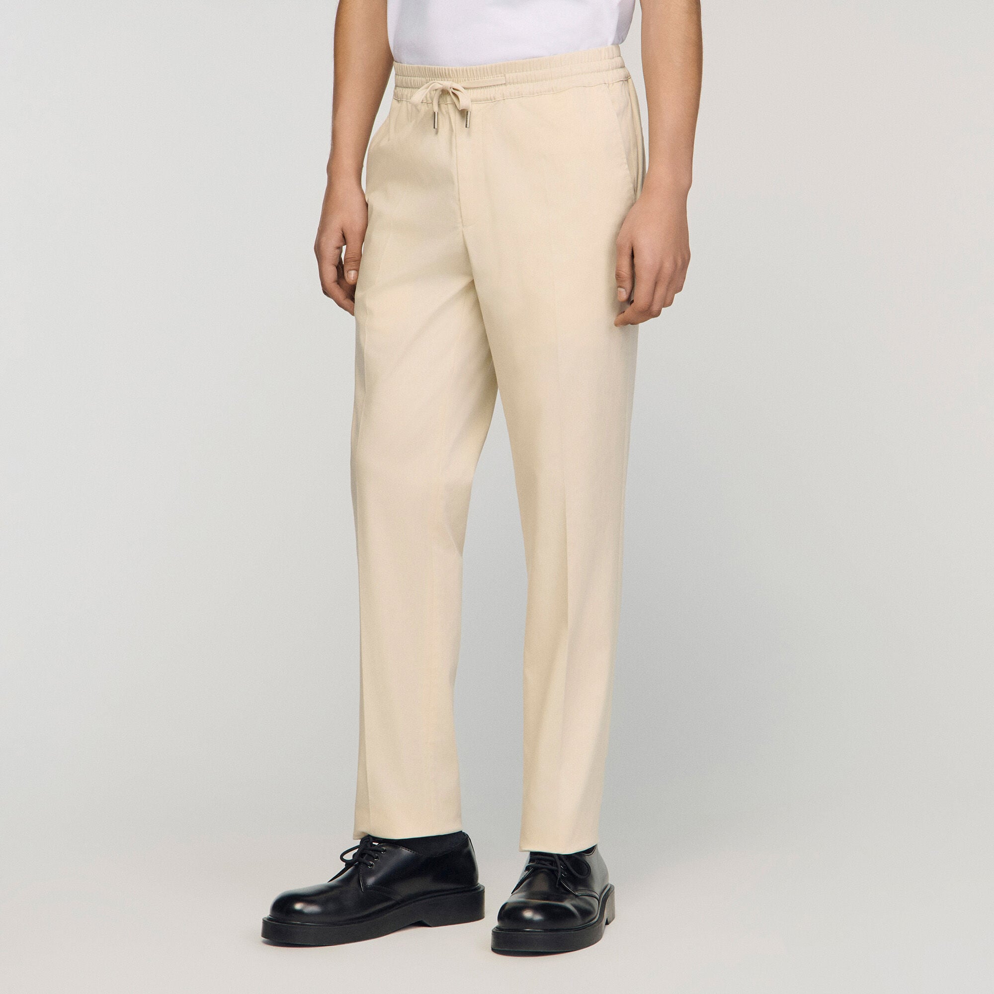 Pantal&oacute;n recto el&aacute;stico