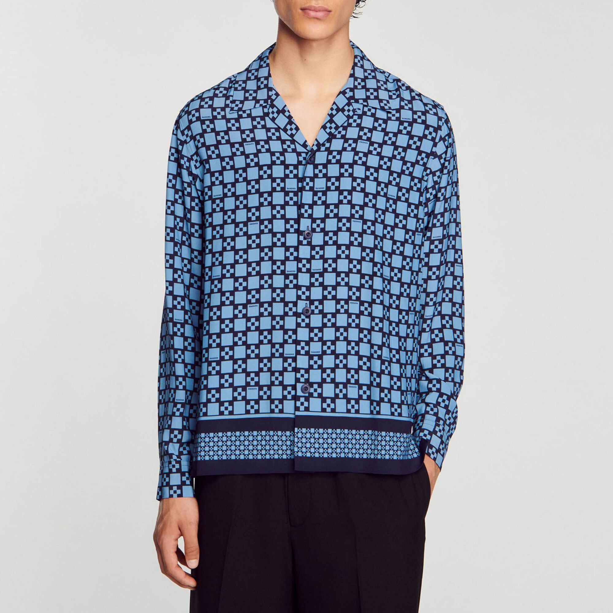 Camisa Square Cross