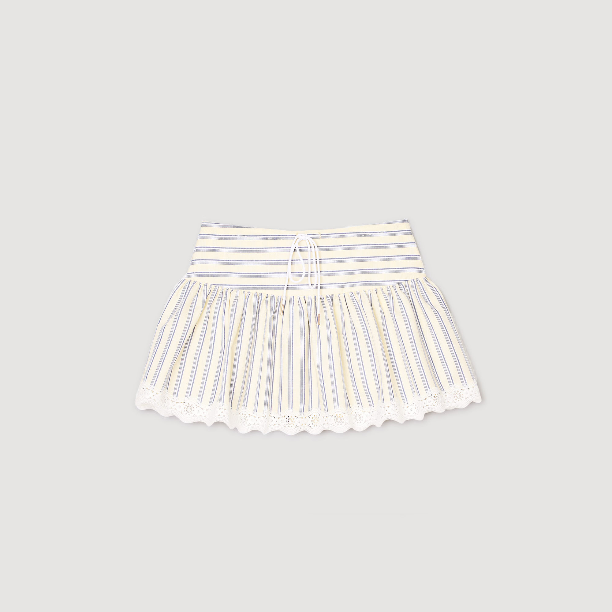 Falda pantalón a rayas