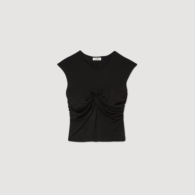 Camiseta drapeada