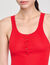 Camiseta de tirantes de canalé