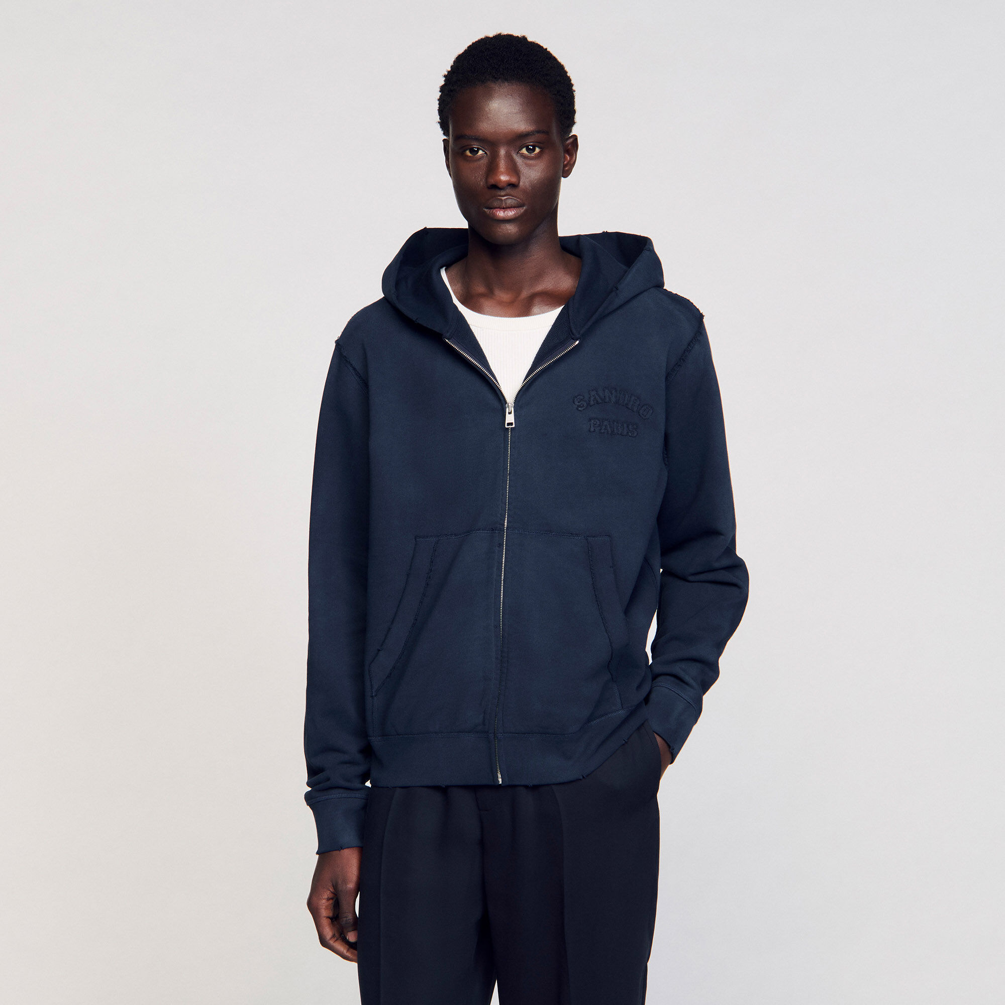 Sudadera con parche