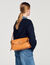 Bolso de cuero liso Le Mambo