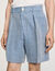 Pantalón corto de pinzas