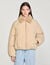 Anorak con cuello de pelo