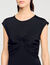 Vestido largo drapeado