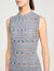 Vestido largo de punto con tachuelas - Mujer | Sandro