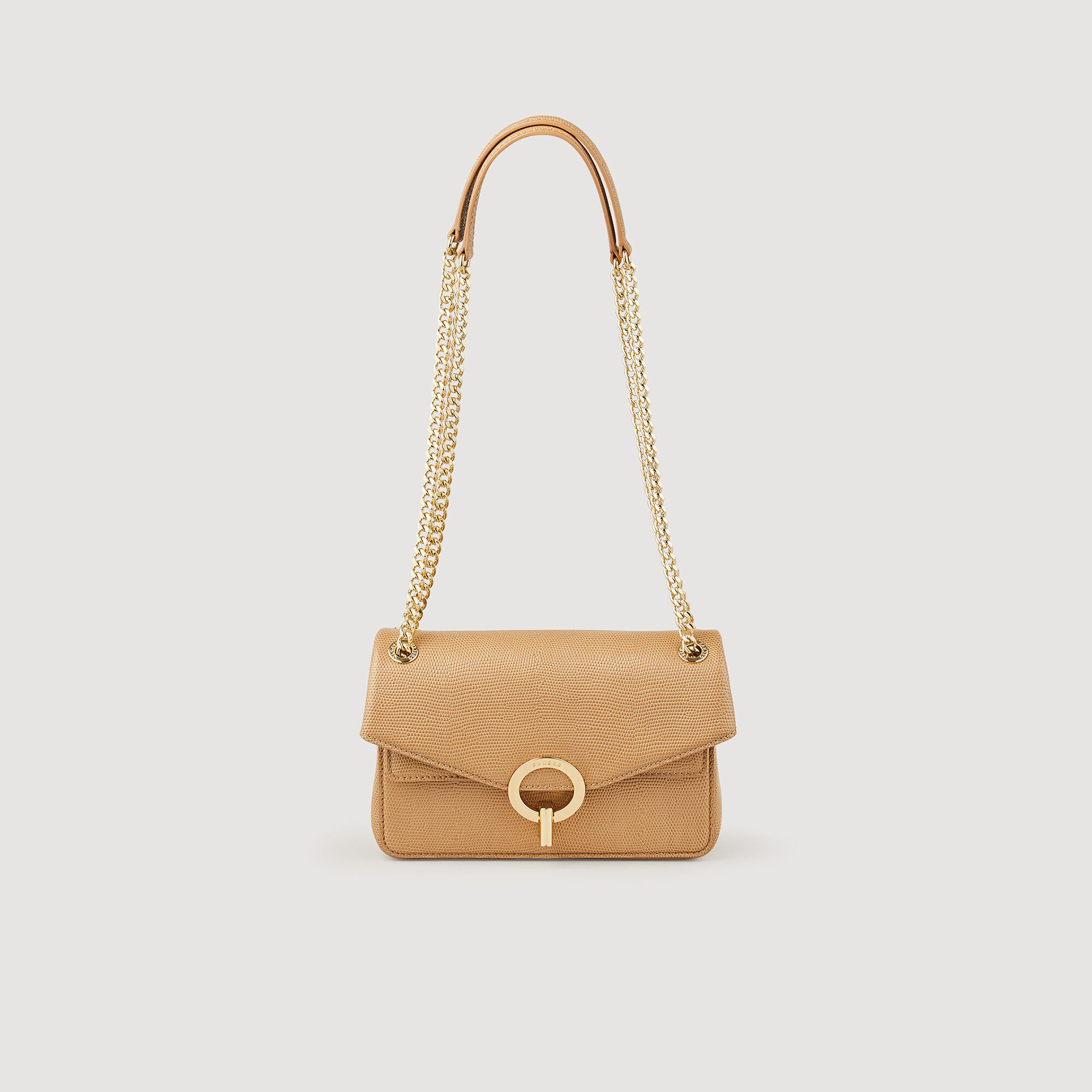 Bolso beige piel clearance