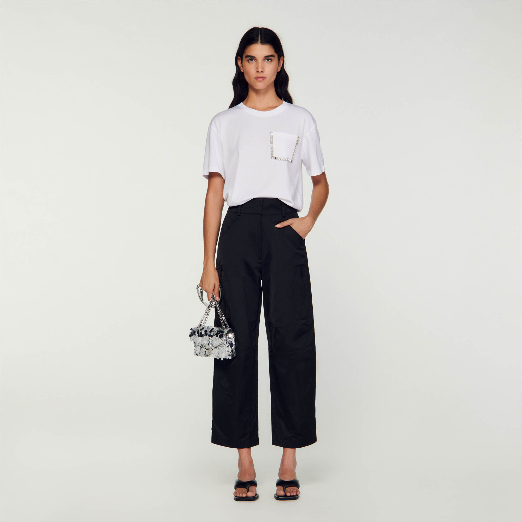 Camiseta sandro sale paris