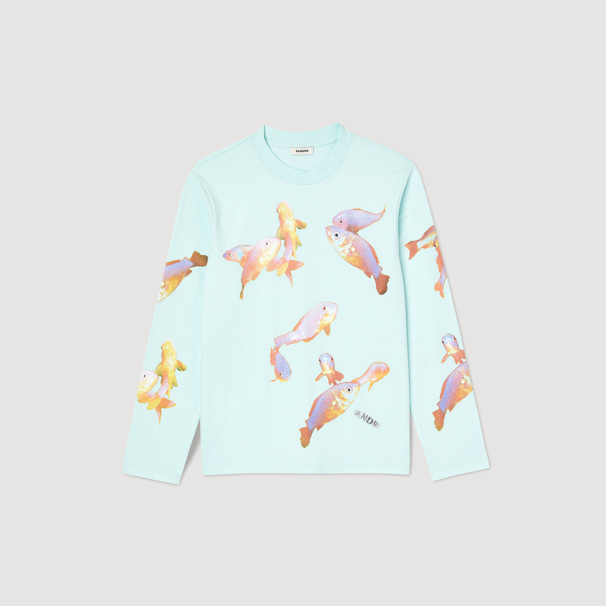 Camiseta sandro paris clearance