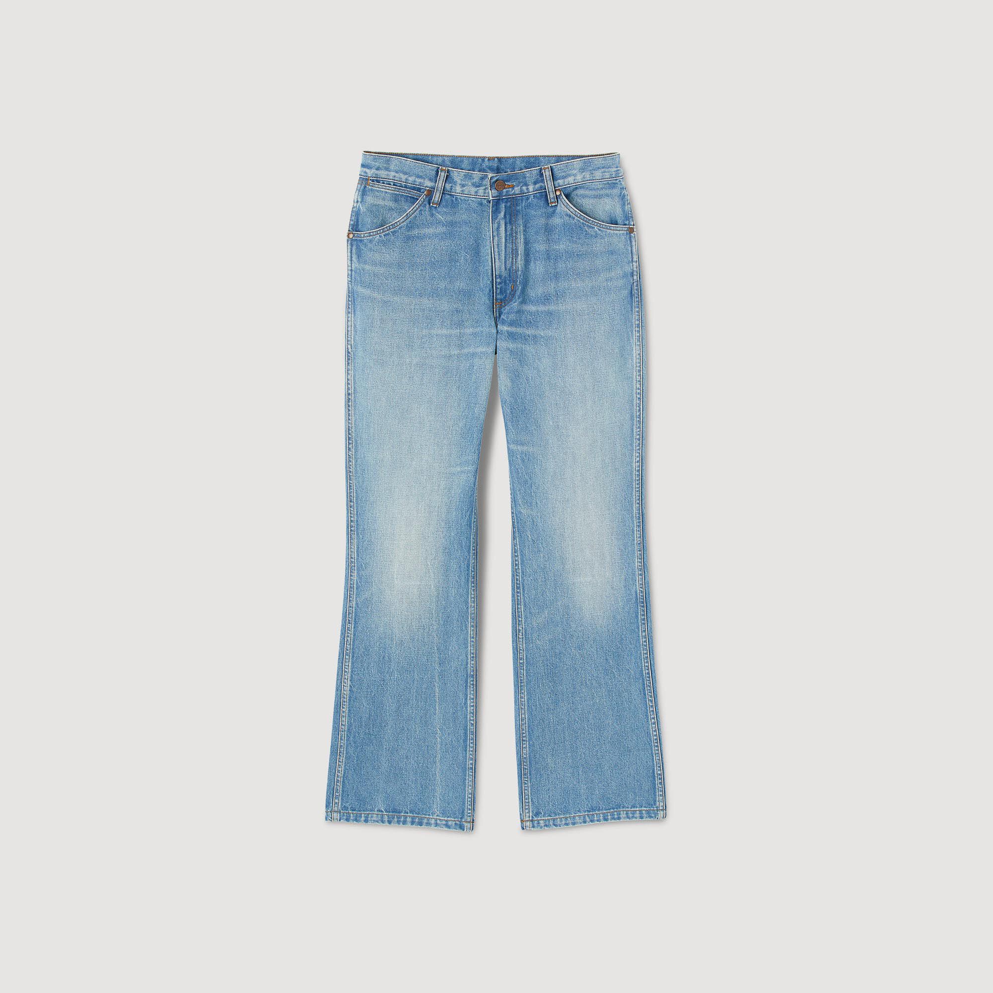 Jean desteñido best sale