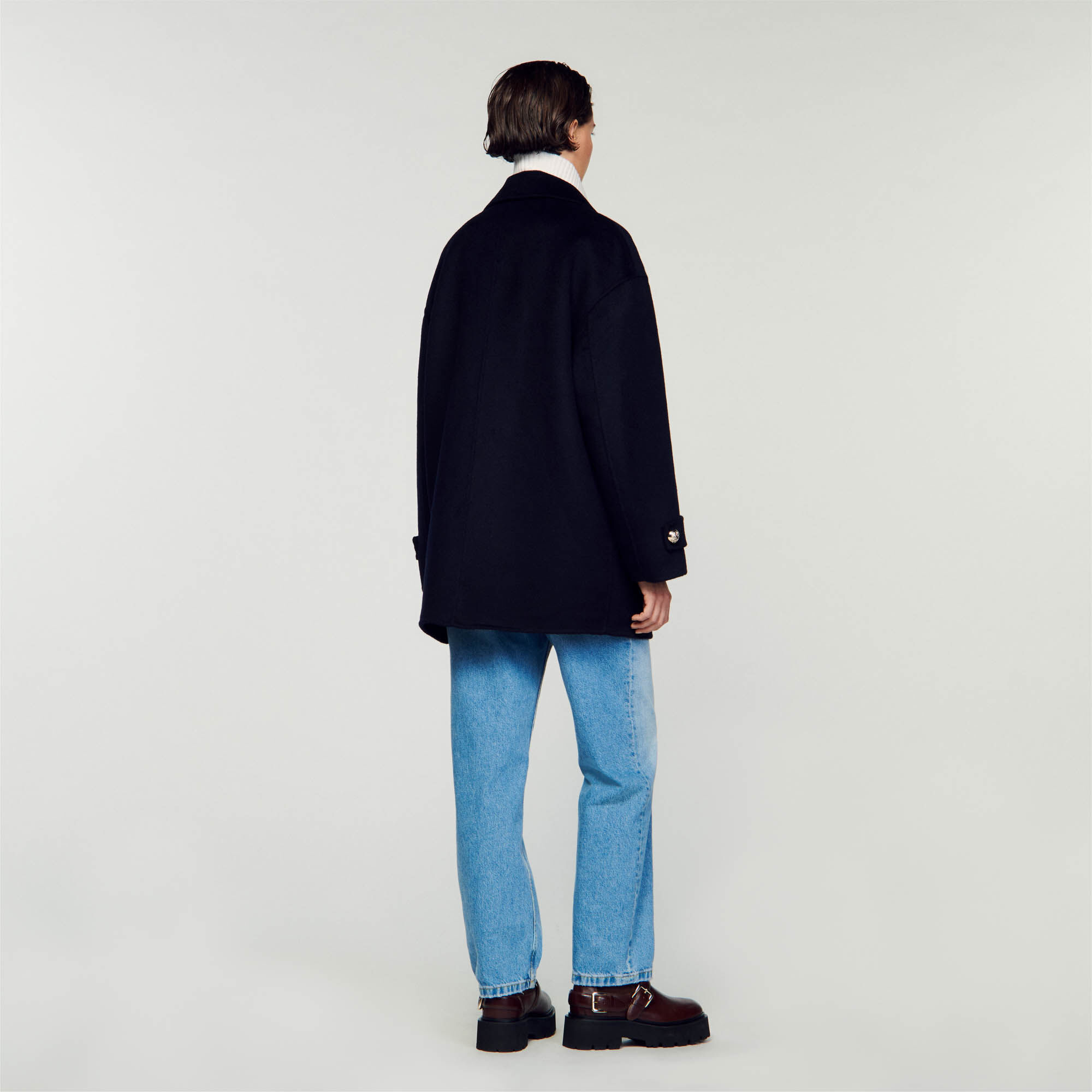 Sandro caban best sale