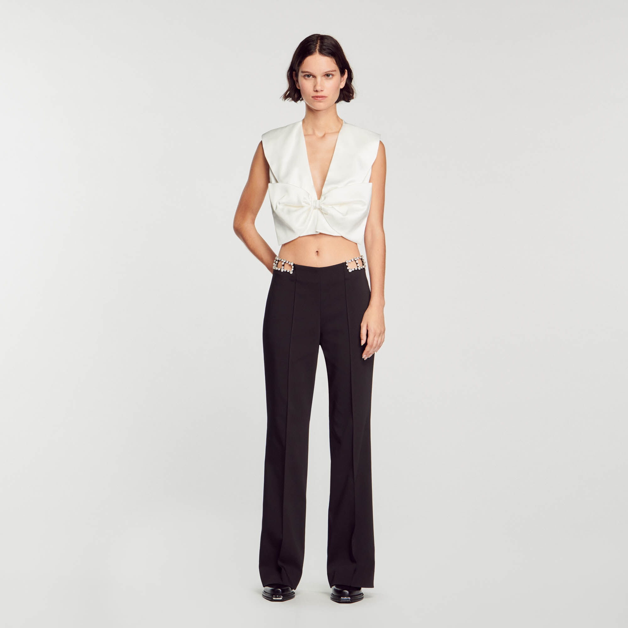 Pantalon sandro sales femme