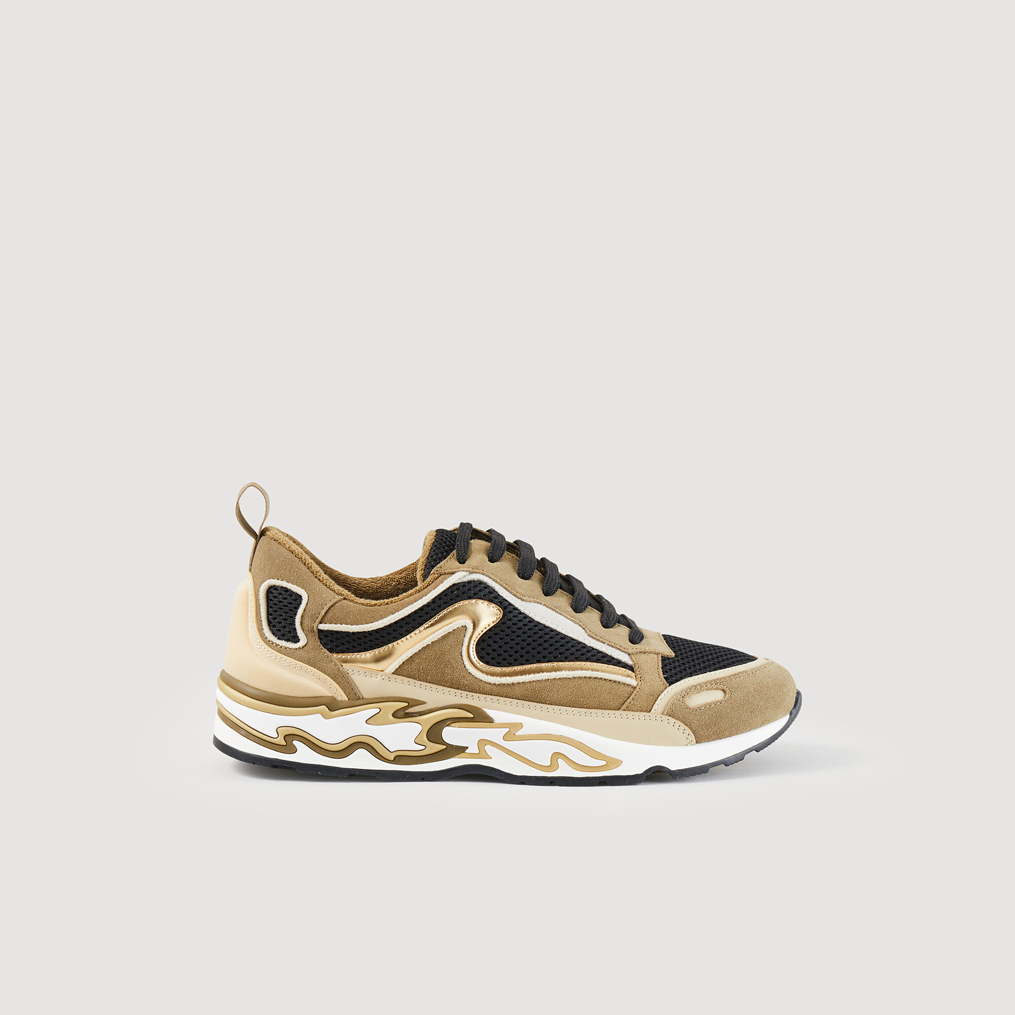 Deportivas Flame SFACH00617 Caqui Todos Zapatos Sandro Paris