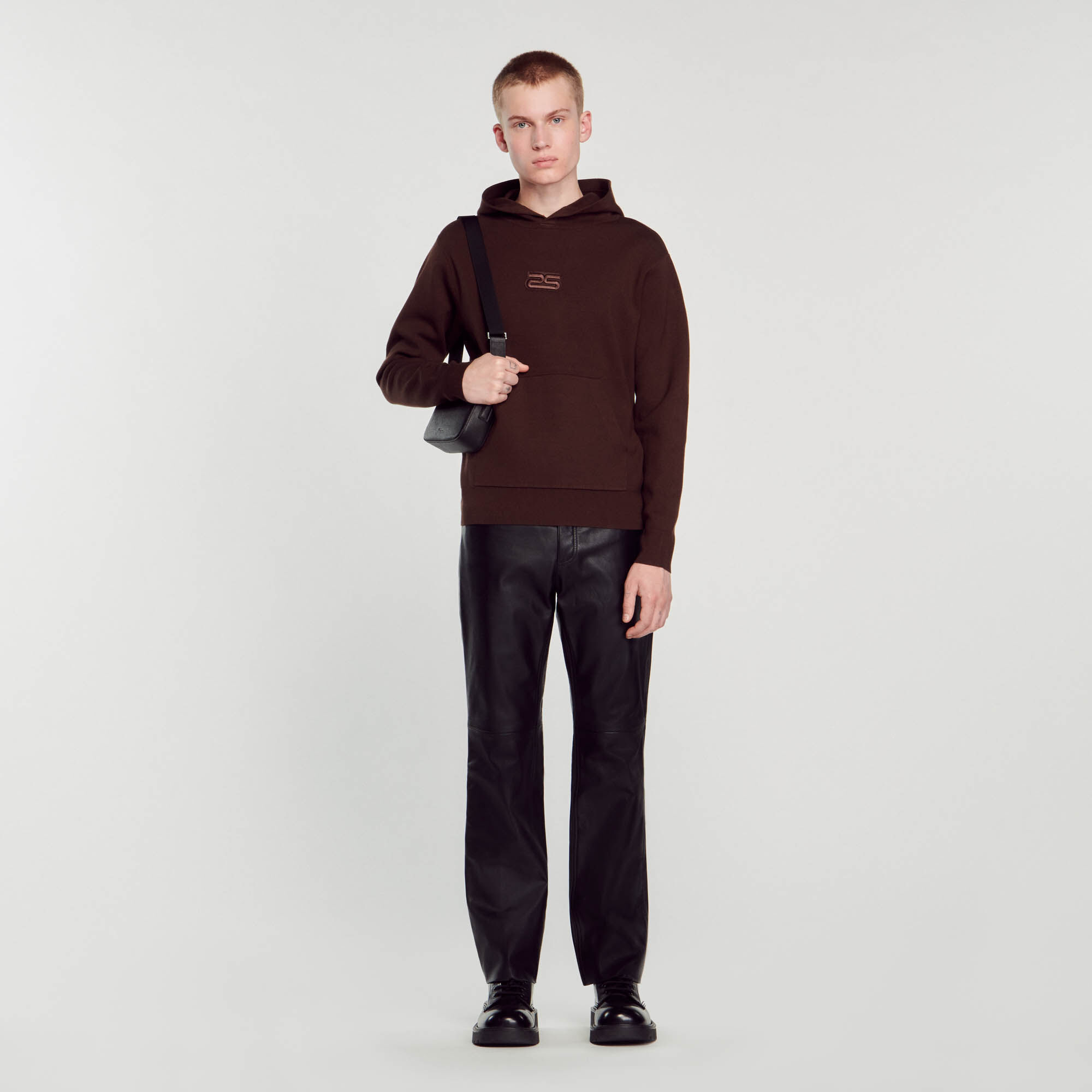 Sudadera punto capucha best sale