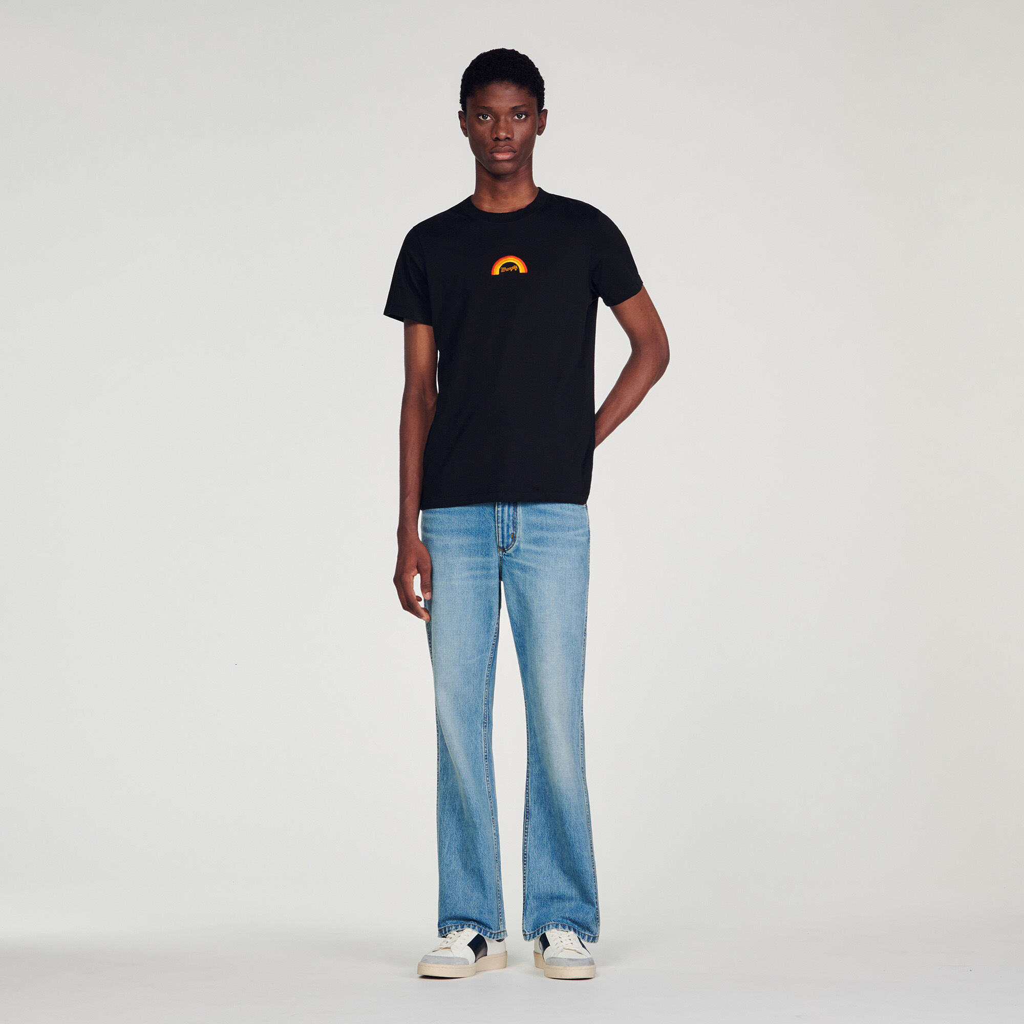 Camiseta sandro paris clearance