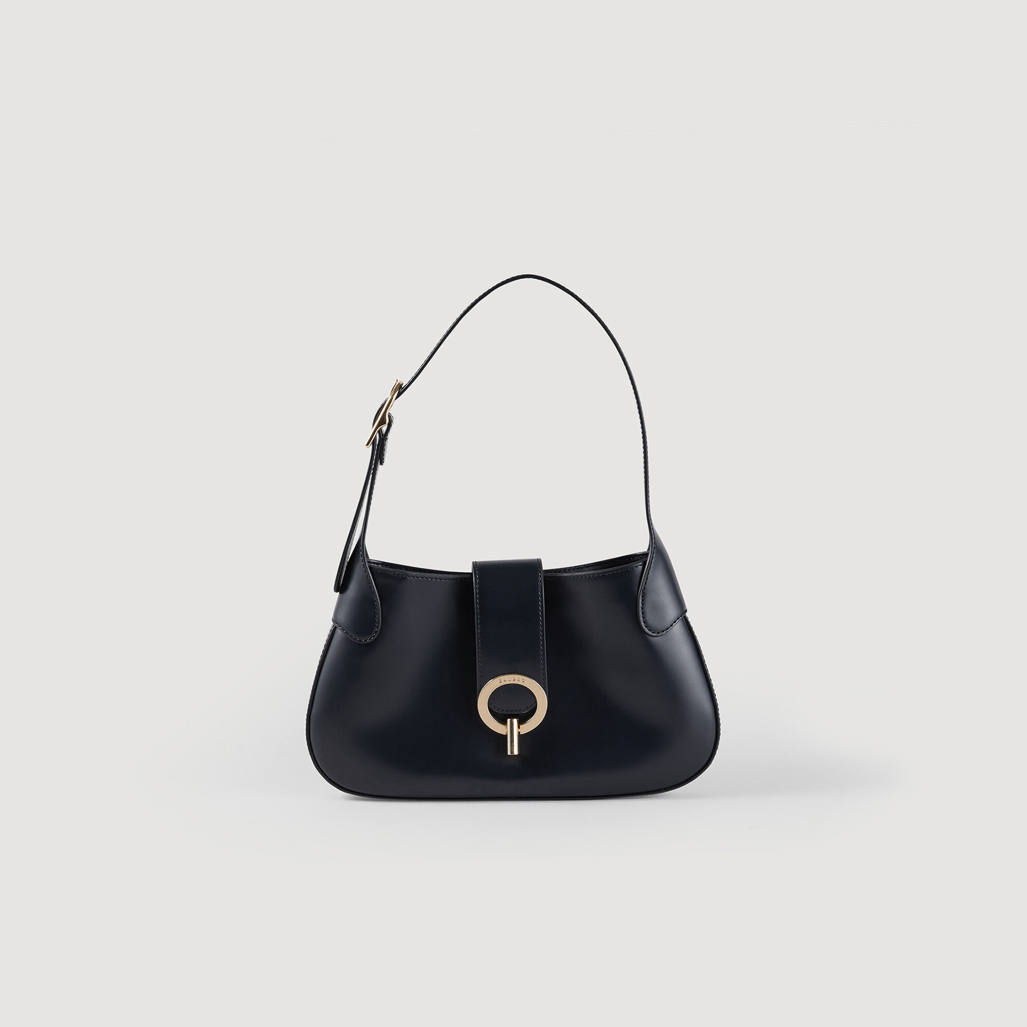 Bolso cheap baguette negro