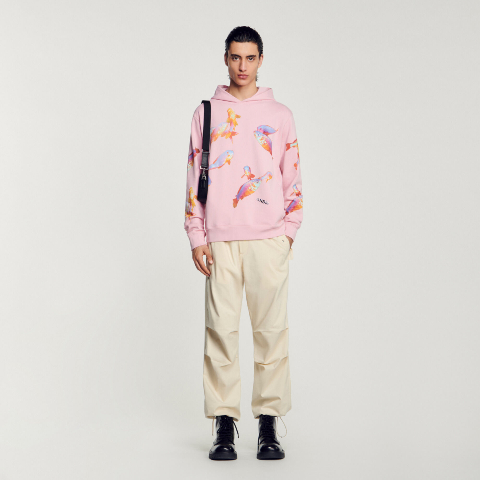 Sudadera con capucha estampada SHPSW00589 Sudaderas Jogging