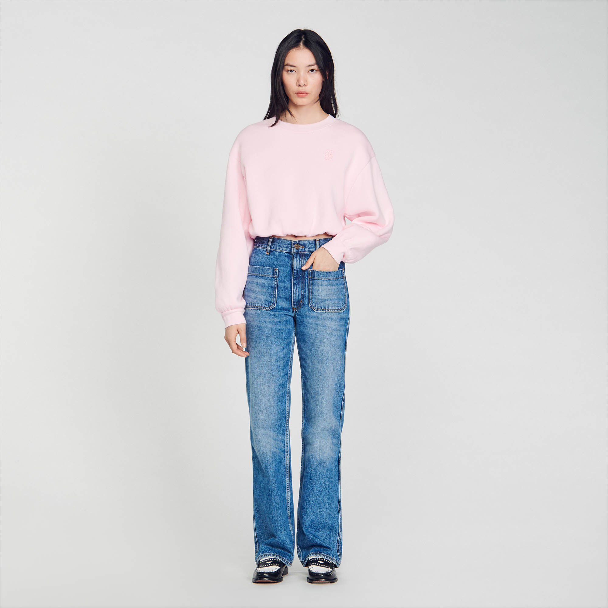 Sudadera top sandro paris