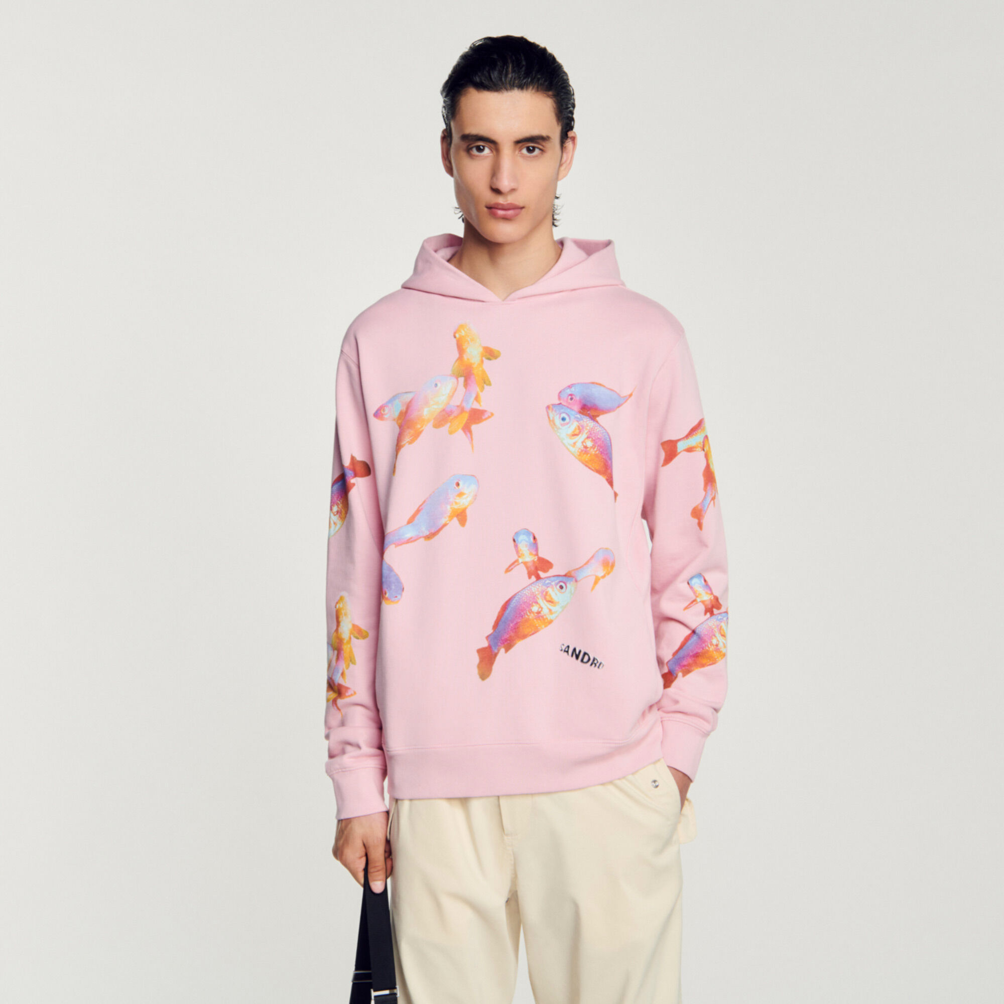 Sudadera con capucha estampada SHPSW00589 Sudaderas Jogging