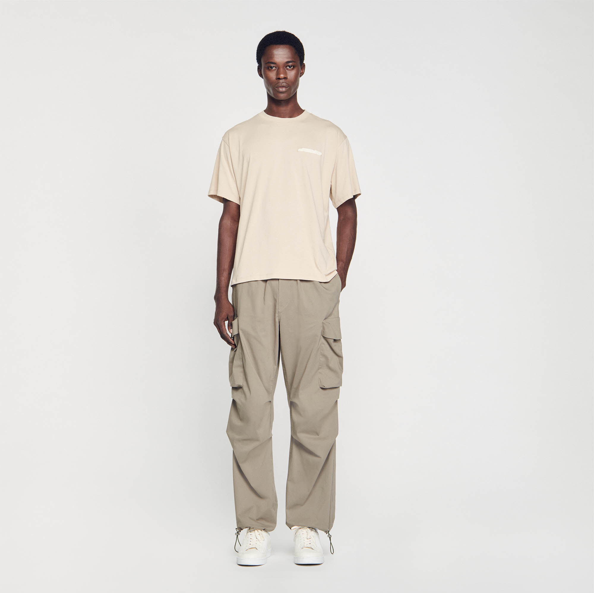 Camiseta de algod n SHPTS01383 Camisetas Polos Sandro Paris