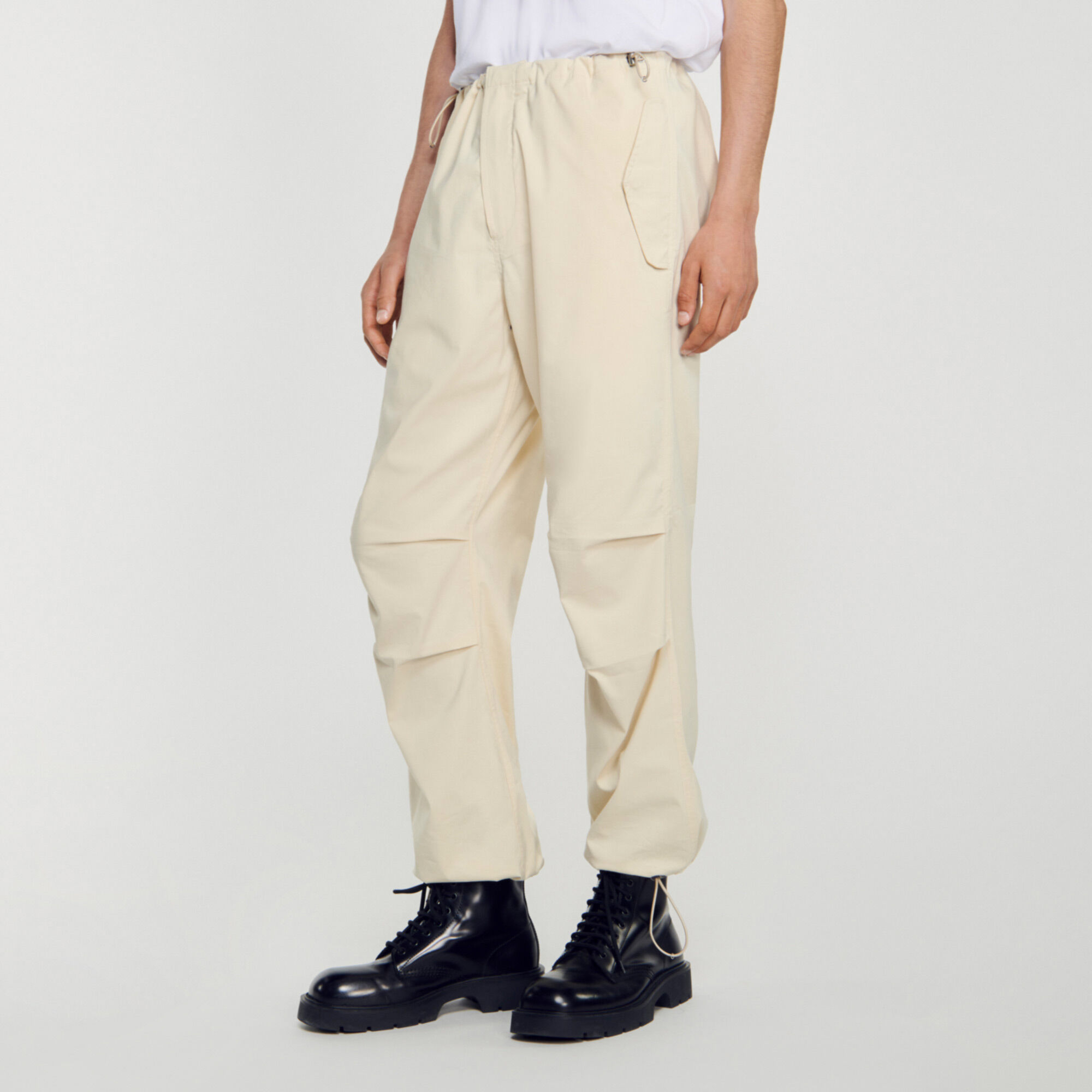 Pantal n paraca das SHPPA01192 Pantalones Bermudas Sandro Paris