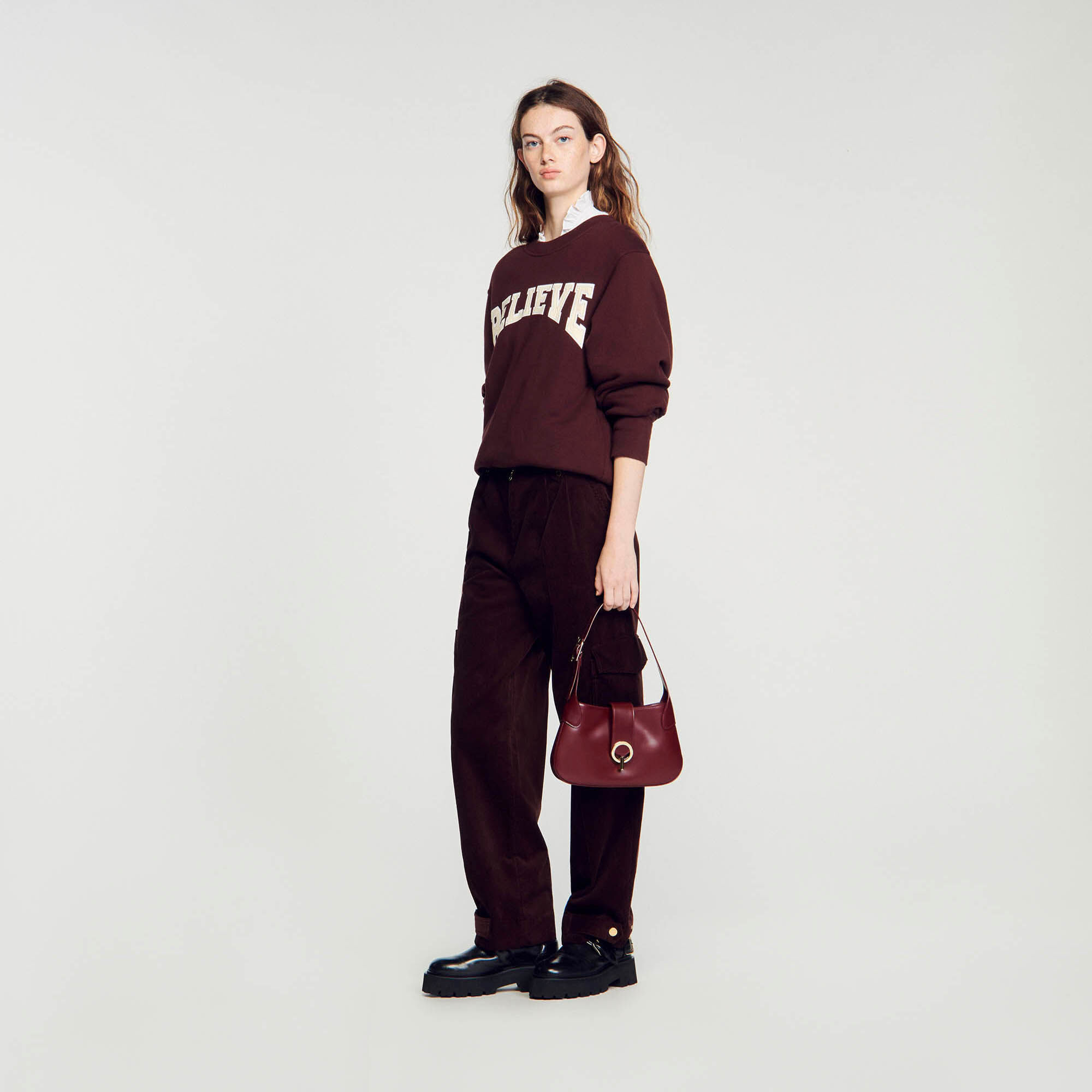 Bolso new arrivals baguette negro