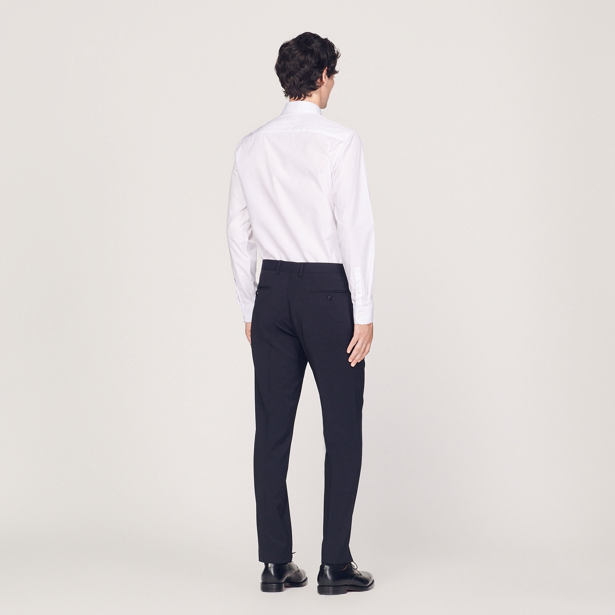 Pantal n de esmoquin SHPPA00550 Pantalones Bermudas Sandro Paris