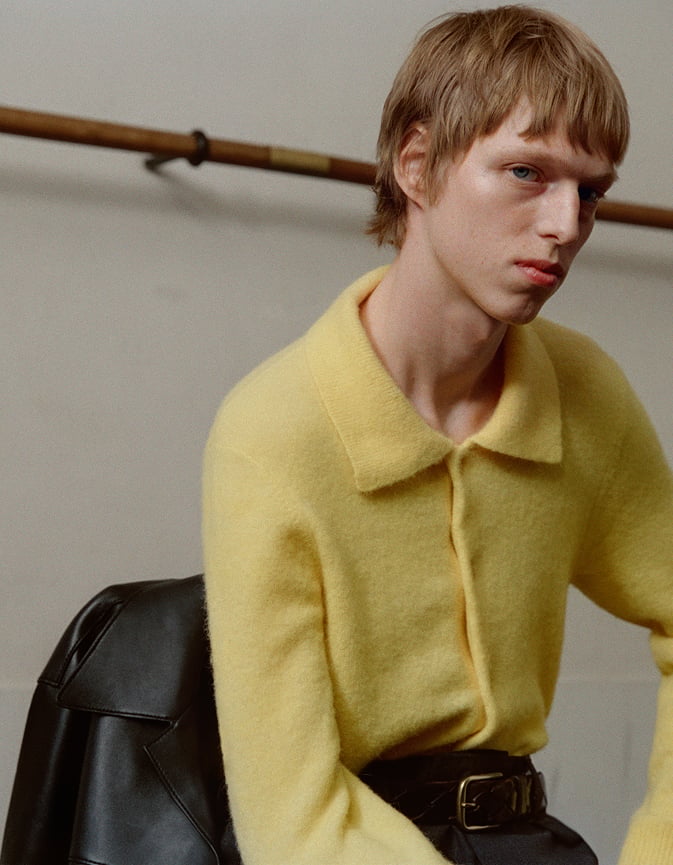 Jersey amarillo para hombre - Sandro Paris