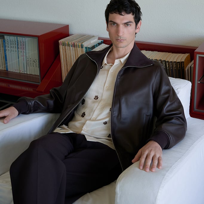 Las camisas estampadas de Sandro Paris